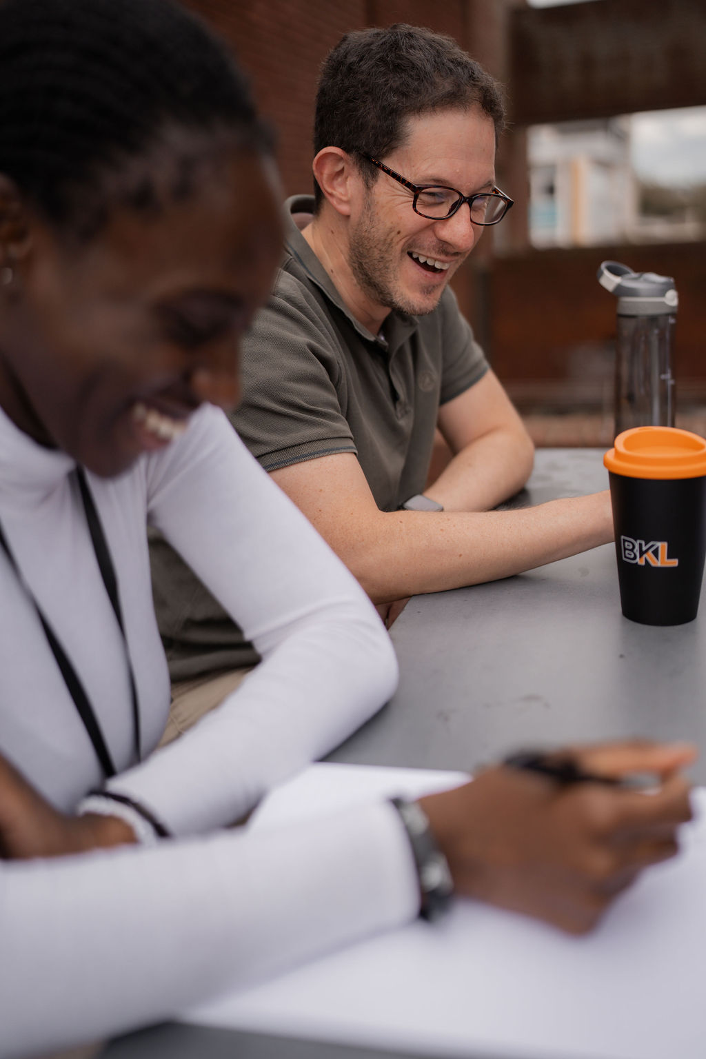 BKL Staff at an event