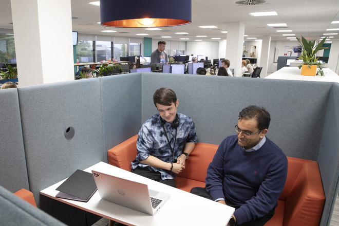 Financial Advisors on a zoom